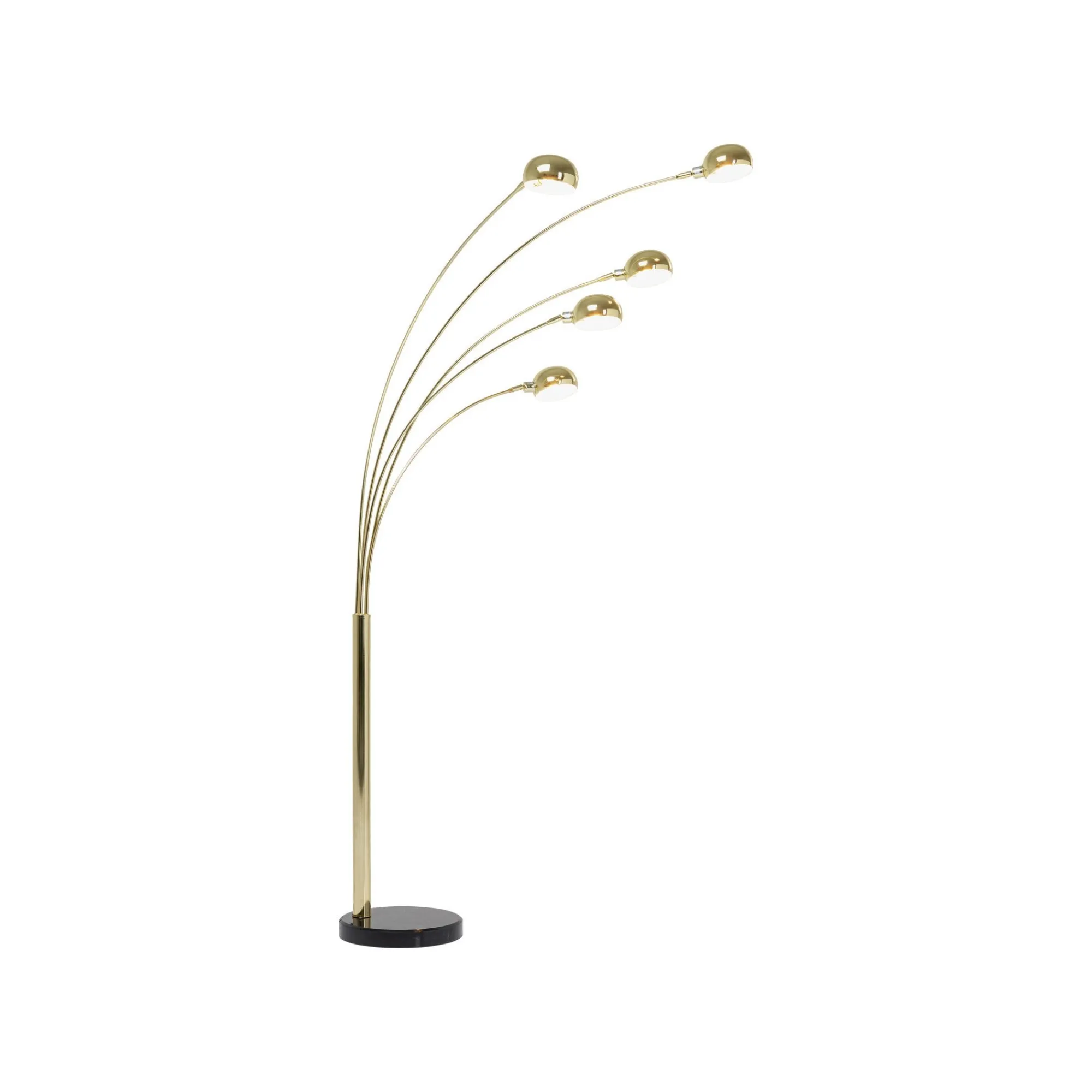 KARE Design Lampadaire Five Fingers 215cm Laiton ^ Lampadaire