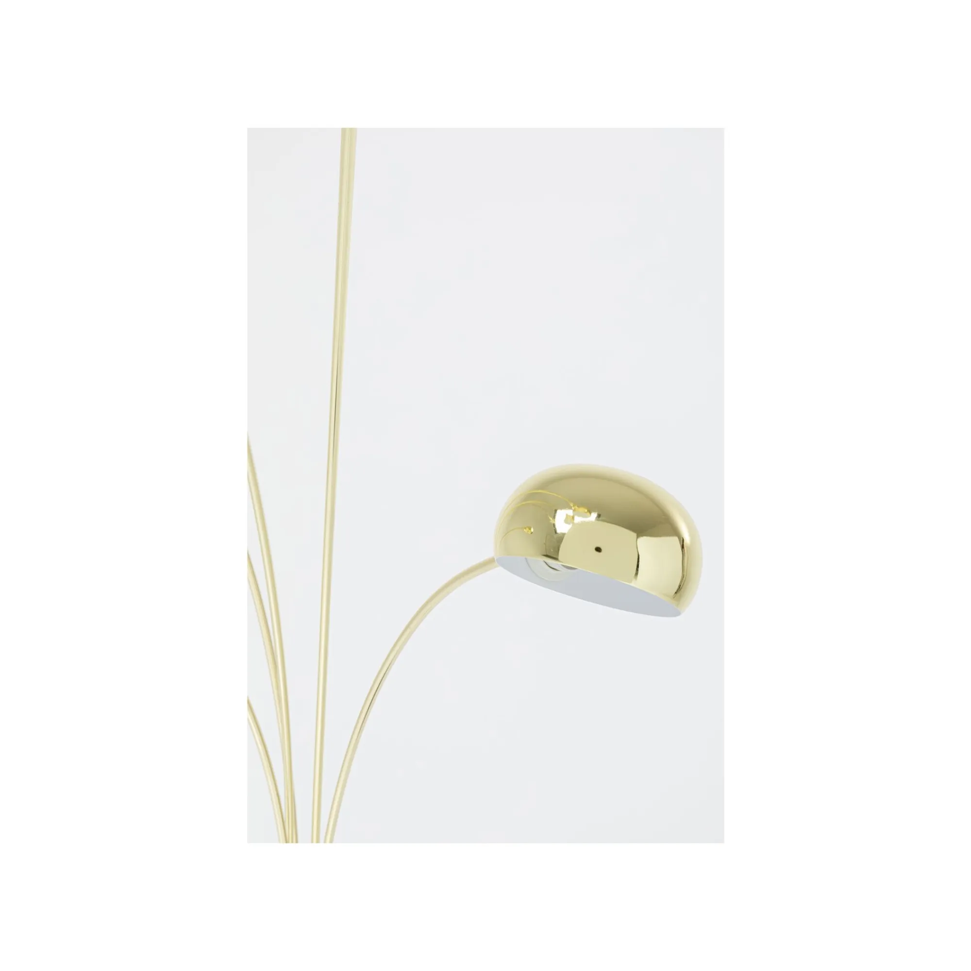 KARE Design Lampadaire Five Fingers 215cm Laiton ^ Lampadaire