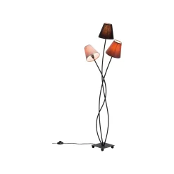 KARE Design Lampadaire Flexible 3 Bras 130cm Marron ^ Lampadaire