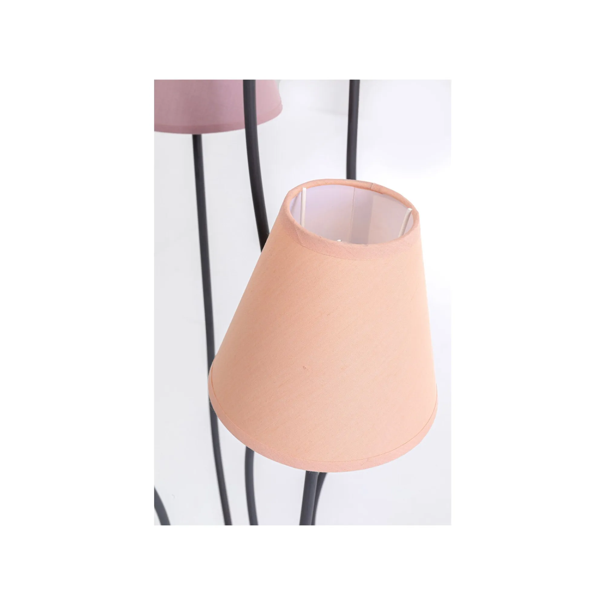 KARE Design Lampadaire Flexible 5 Bras 163cm Rose ^ Lampadaire