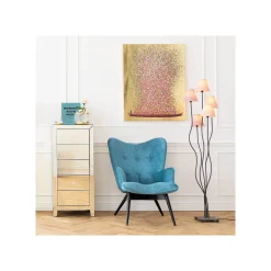 KARE Design Lampadaire Flexible 5 Bras 163cm Rose ^ Lampadaire