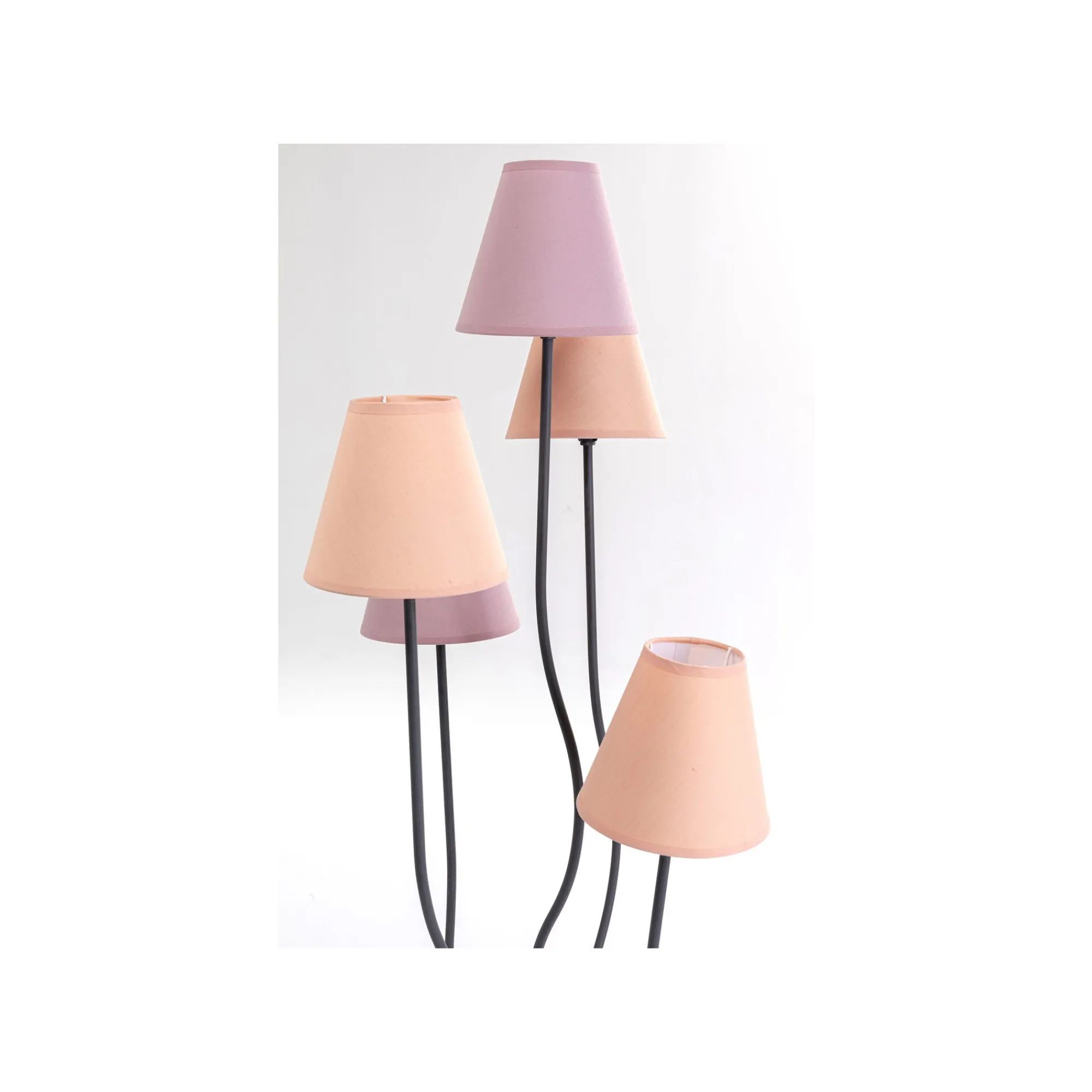 KARE Design Lampadaire Flexible 5 Bras 163cm Rose ^ Lampadaire