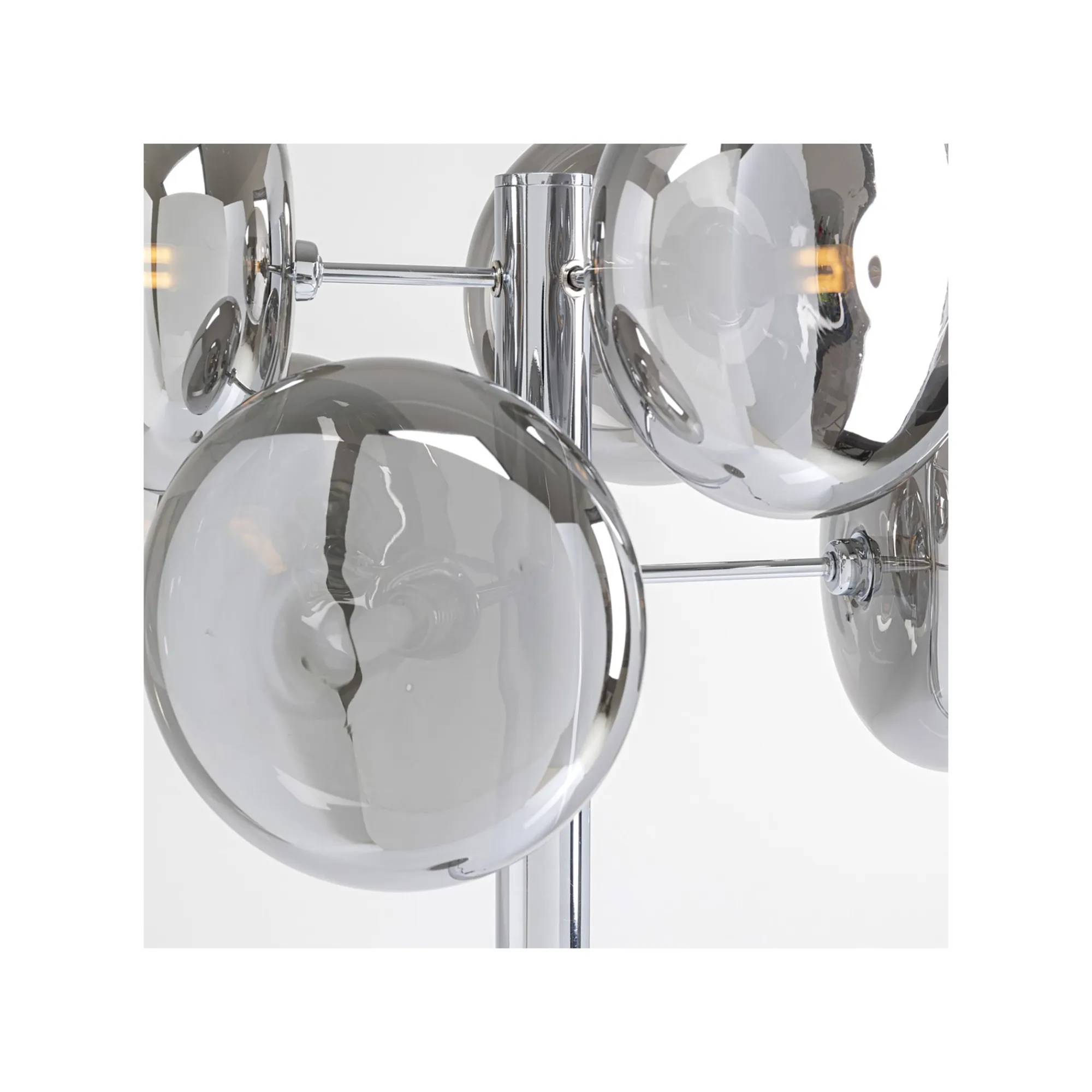 KARE Design Lampadaire Headlight 163cm Chromé ^ Lampadaire