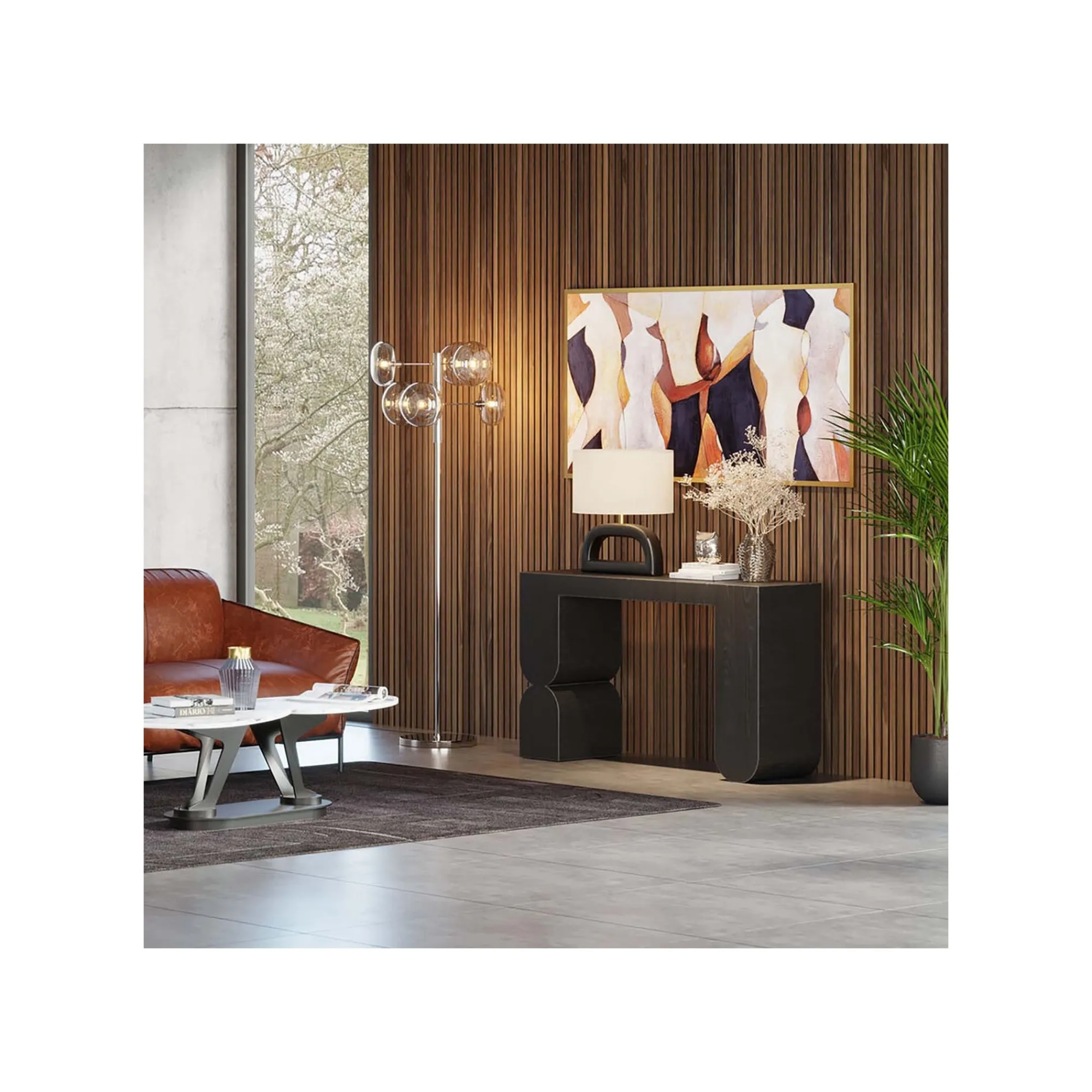KARE Design Lampadaire Headlight 163cm Chromé ^ Lampadaire