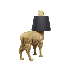 KARE Design Lampadaire Lama Doré 108cm ^ Lampadaire