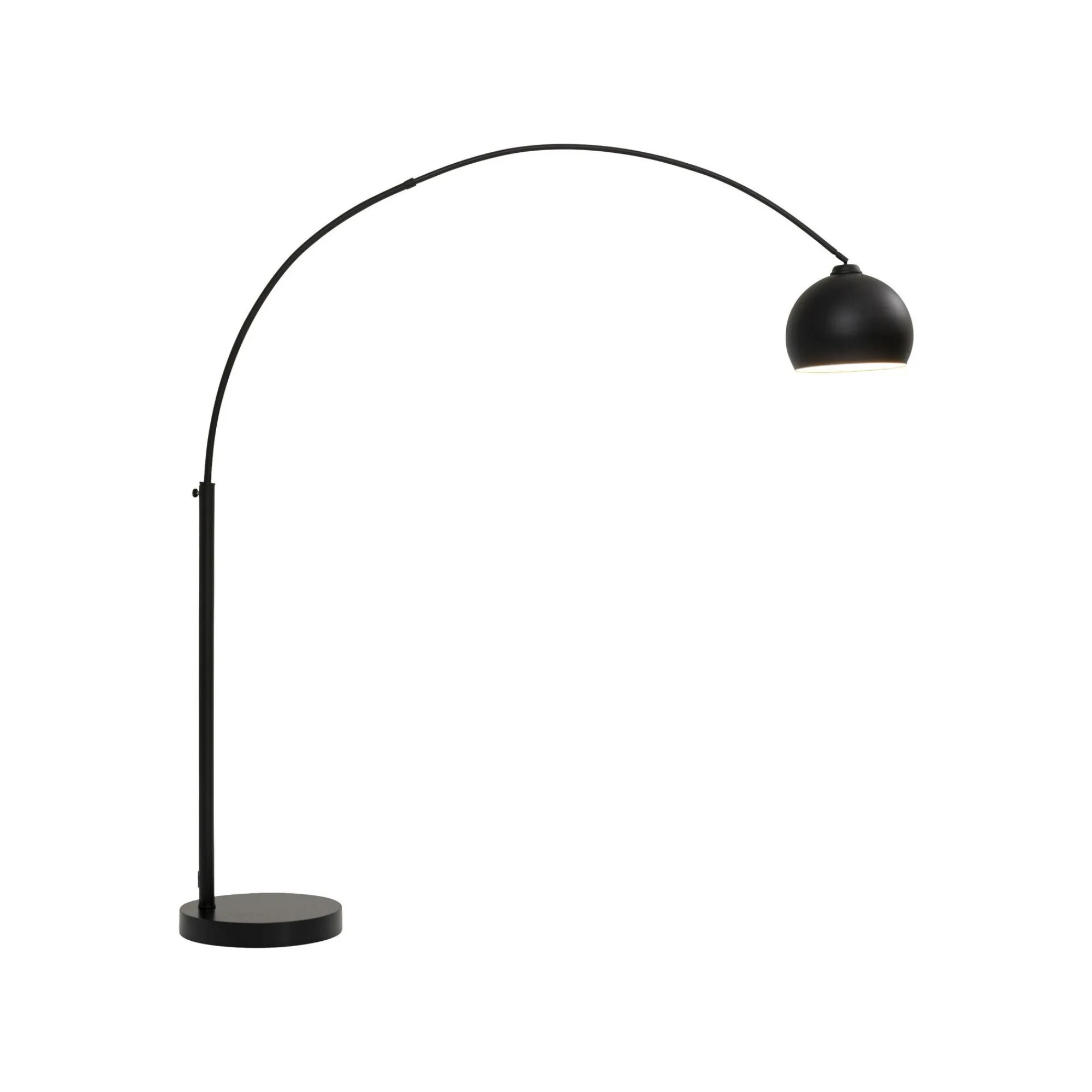 KARE Design Lampadaire Lounge 175cm Noir Mat ^ Lampadaire
