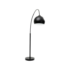 KARE Design Lampadaire Lounge 175cm Noir Mat ^ Lampadaire
