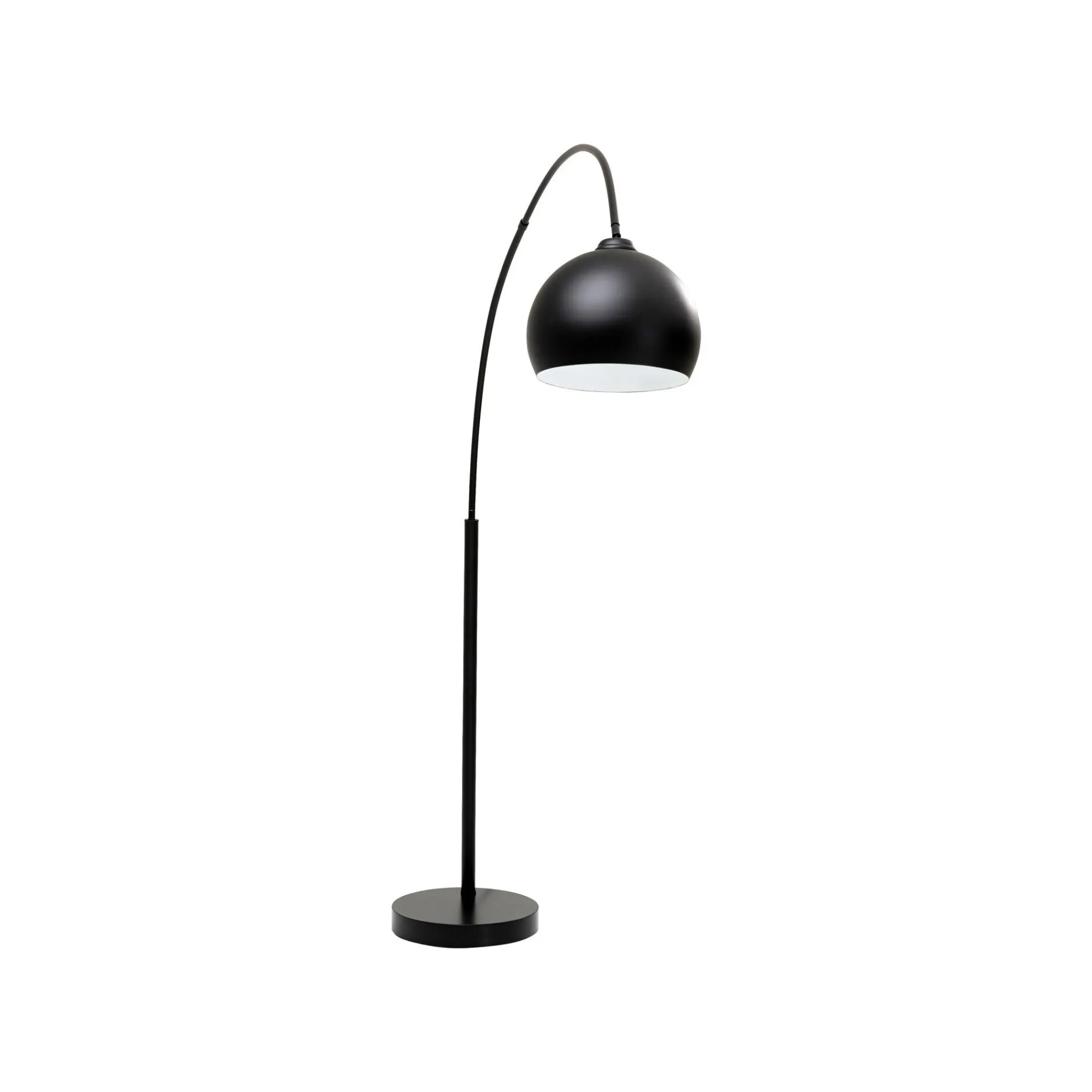 KARE Design Lampadaire Lounge 175cm Noir Mat ^ Lampadaire