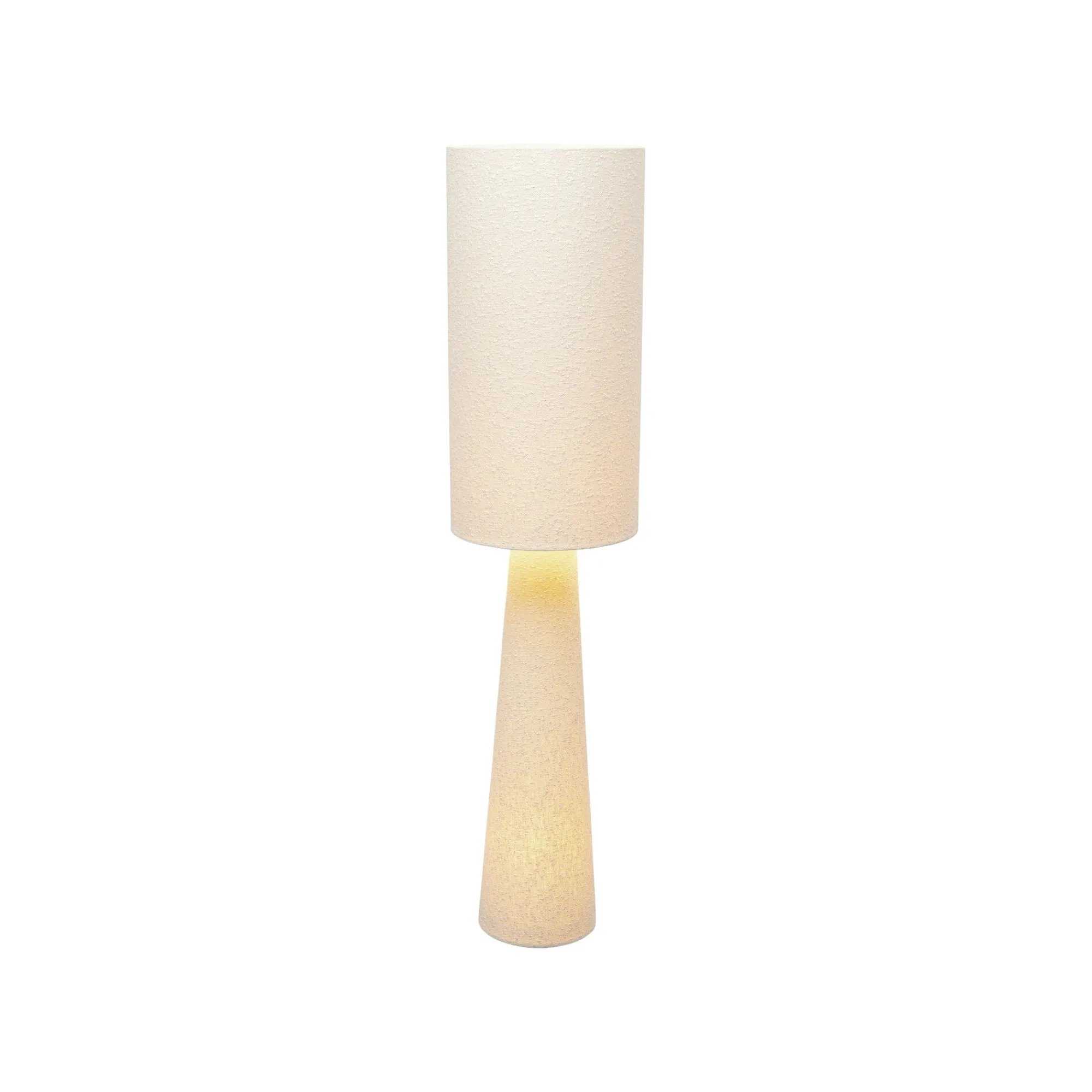 KARE Design Lampadaire Marleen Boucle 130cm Beige ^ Lampadaire