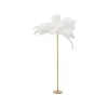 KARE Design Lampadaire Plumes 165cm Blanc ^ Lampadaire