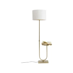 KARE Design Lampadaire Posso 155cm Doré ^ Lampadaire