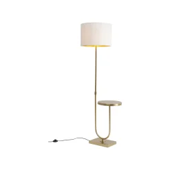KARE Design Lampadaire Posso 155cm Doré ^ Lampadaire