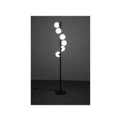 KARE Design Lampadaire Scala Balls Milky 160cm Noir ^ Lampadaire