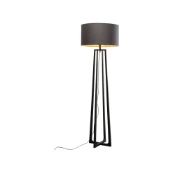 KARE Design Lampadaire Timon Noir 160cm ^ Lampadaire