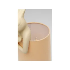 KARE Design Lampe Animal Lapin Beige Et Pêche 50cm ^ Lampe De Table