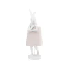 KARE Design Lampe Animal Lapin Blanche Et Rose 50cm ^ Lampe De Table