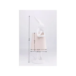 KARE Design Lampe Animal Lapin Blanche Et Rose 68cm ^ Lampe De Table