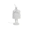 KARE Design Lampe Animal Lapin Fluff Blanc 50cm ^ Lampe De Table