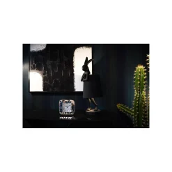 KARE Design Lampe Animal Lapin Noire 68cm ^ Lampe De Table