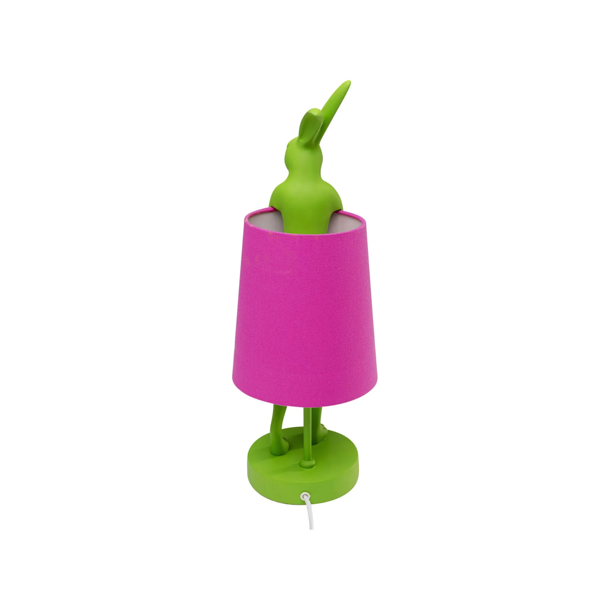 KARE Design Lampe Animal Lapin Verte Et Rose 50cm ^ Lampe De Table