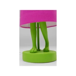 KARE Design Lampe Animal Lapin Verte Et Rose 50cm ^ Lampe De Table