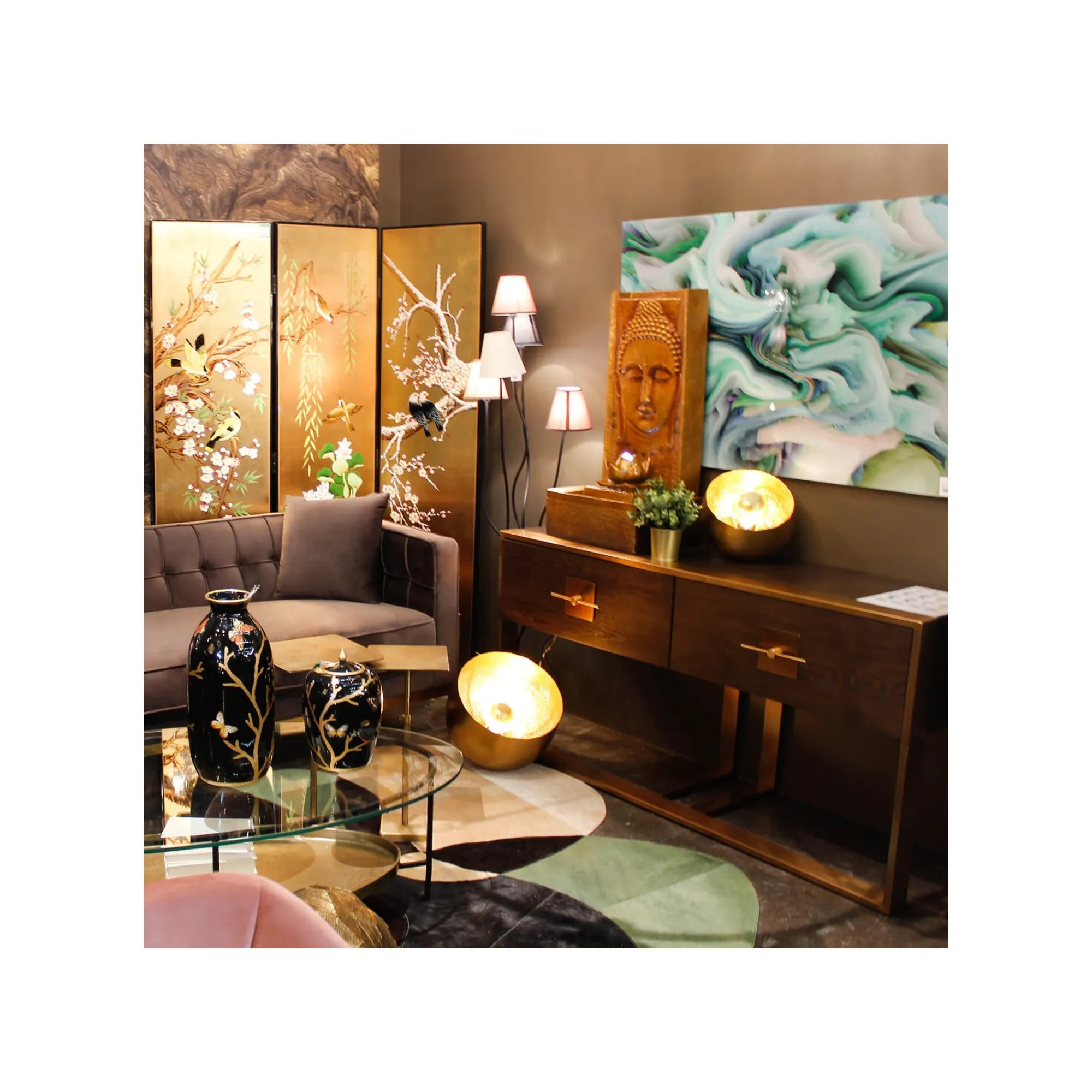 KARE Design Lampe Apollon 36cm ^ Lampe De Table