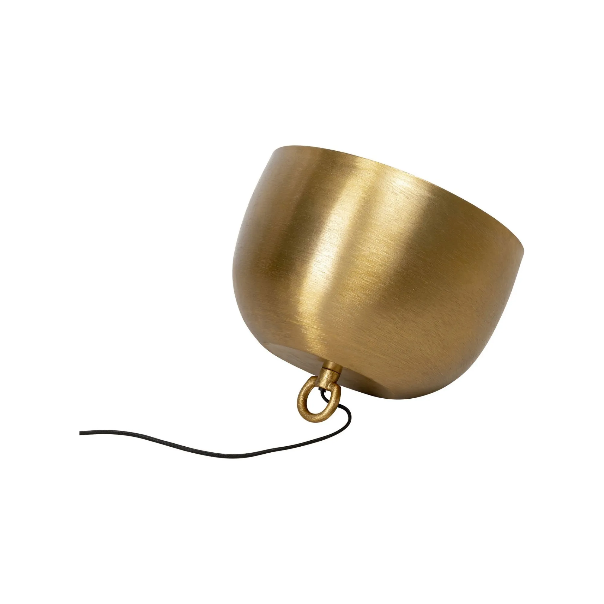 KARE Design Lampe Apollon Smooth Dorée 35cm ^ Lampe De Table