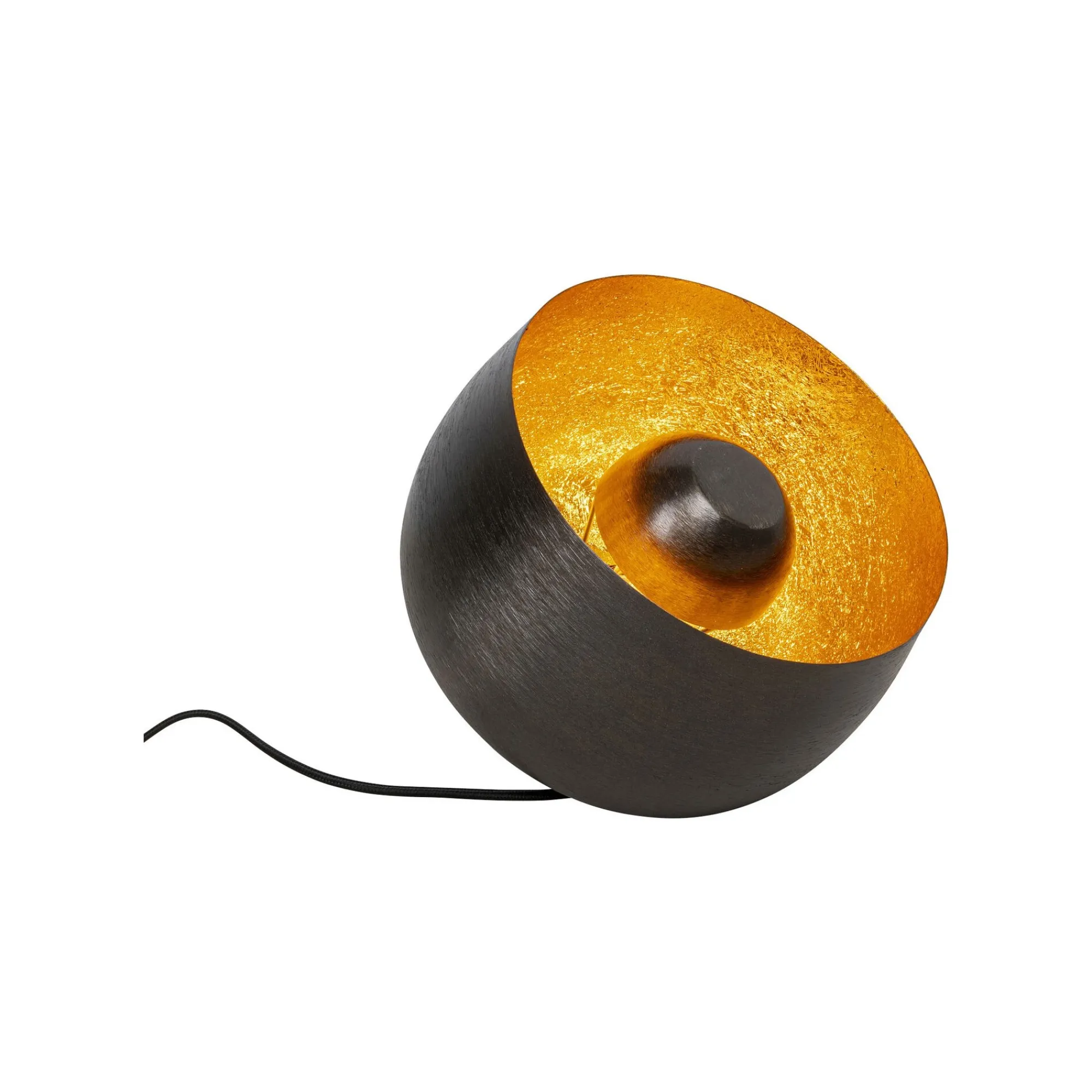 KARE Design Lampe Apollon Smooth Gris Anthracite 28cm ^ Lampe De Table