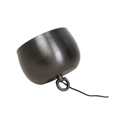 KARE Design Lampe Apollon Smooth Gris Anthracite 28cm ^ Lampe De Table