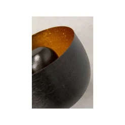KARE Design Lampe Apollon Smooth Gris Anthracite 28cm ^ Lampe De Table