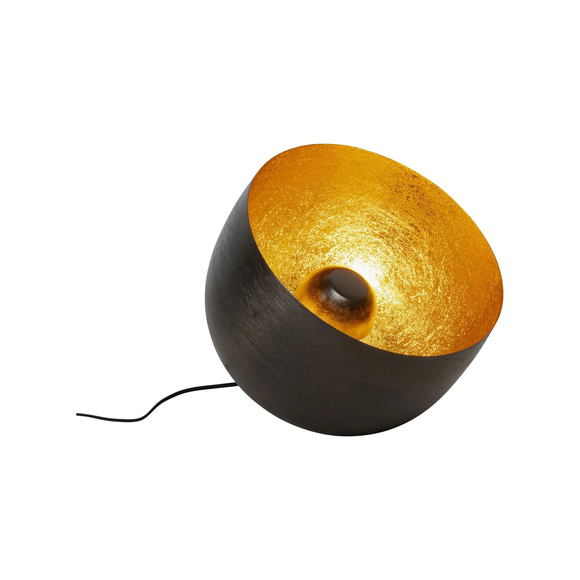 KARE Design Lampe Apollon Smooth Gris Anthracite 35cm ^ Lampe De Table