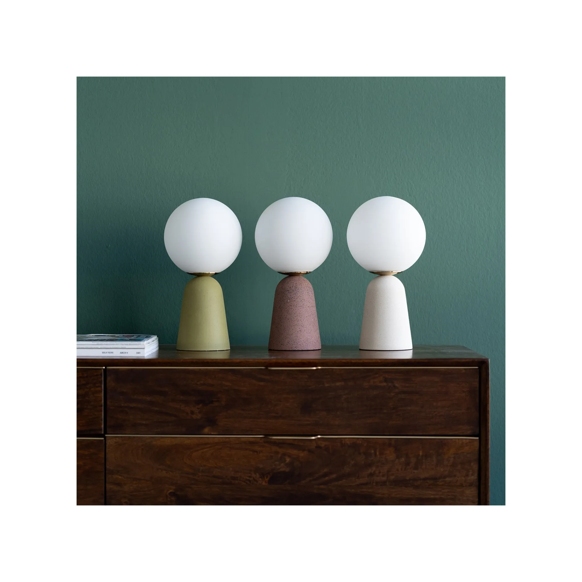 KARE Design Lampe Bollie Verte ^ Lampe De Table