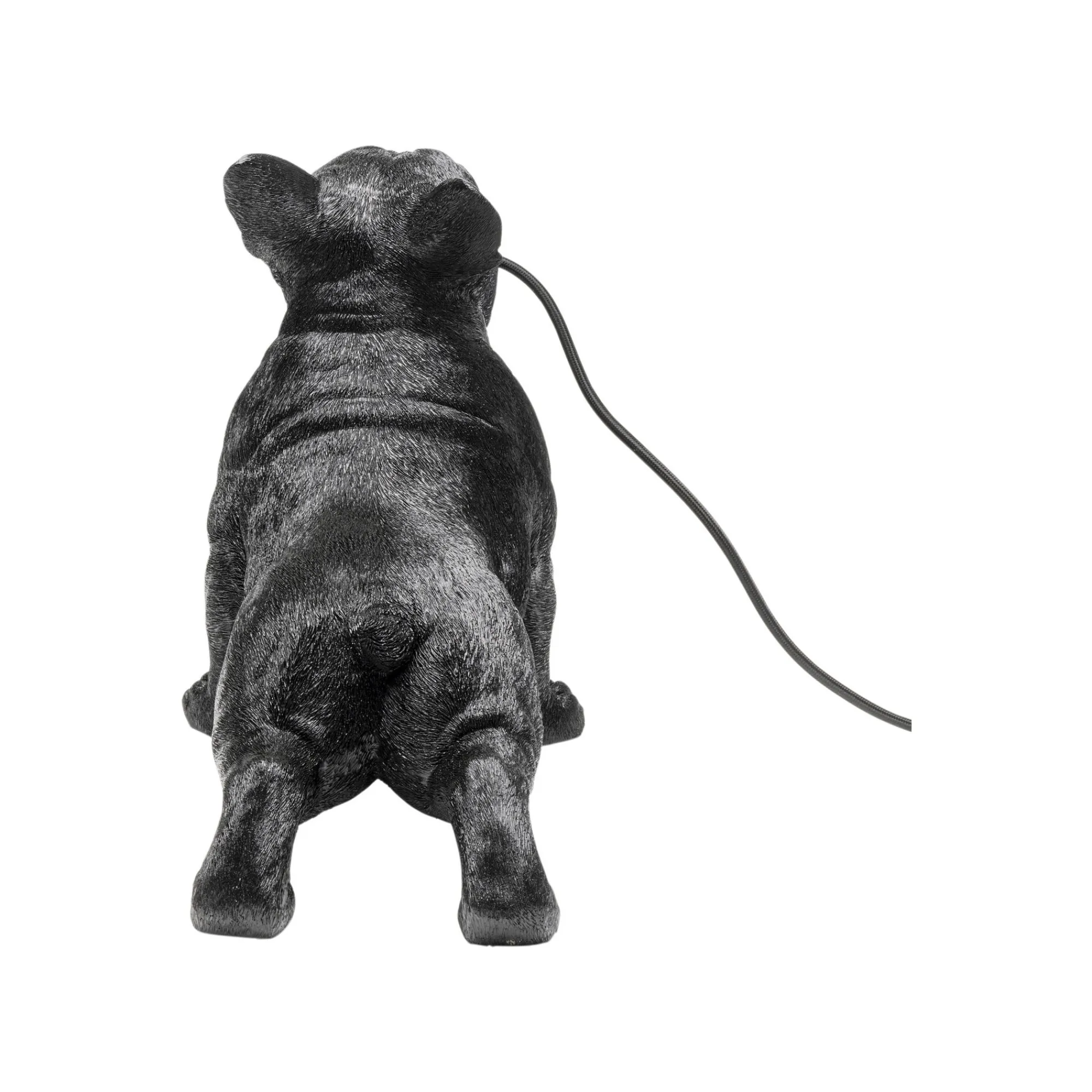 KARE Design Lampe Bouledogue Noir ^ Lampe De Table