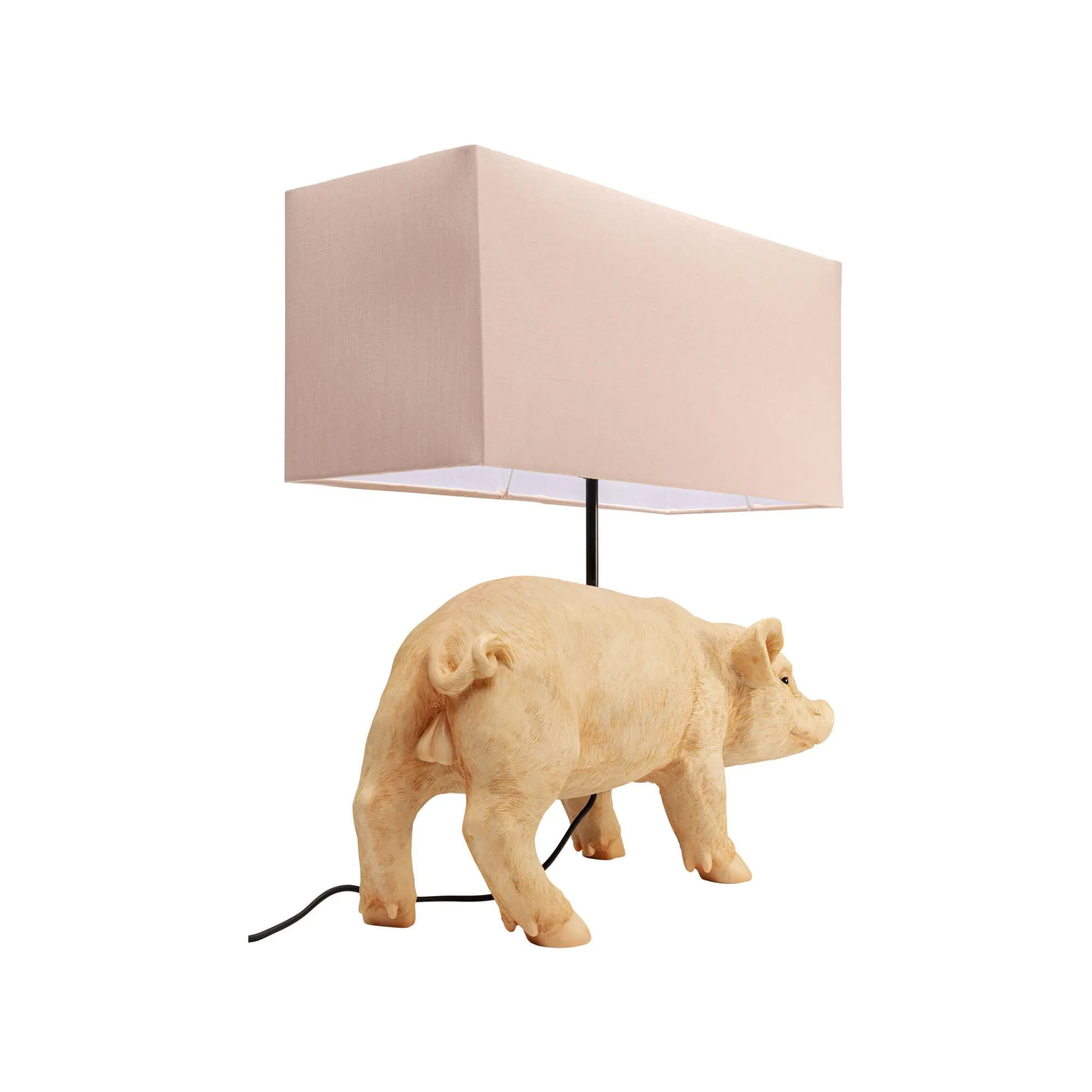 KARE Design Lampe Cochon Rose ^ Lampe De Table