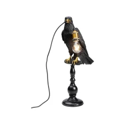 KARE Design Lampe Corbeau Noir Perché ^ Lampe De Table
