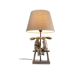 KARE Design Lampe Couple Lapins ^ Lampe De Table