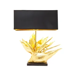 KARE Design Lampe Fleur Dorée ^ Lampe De Table