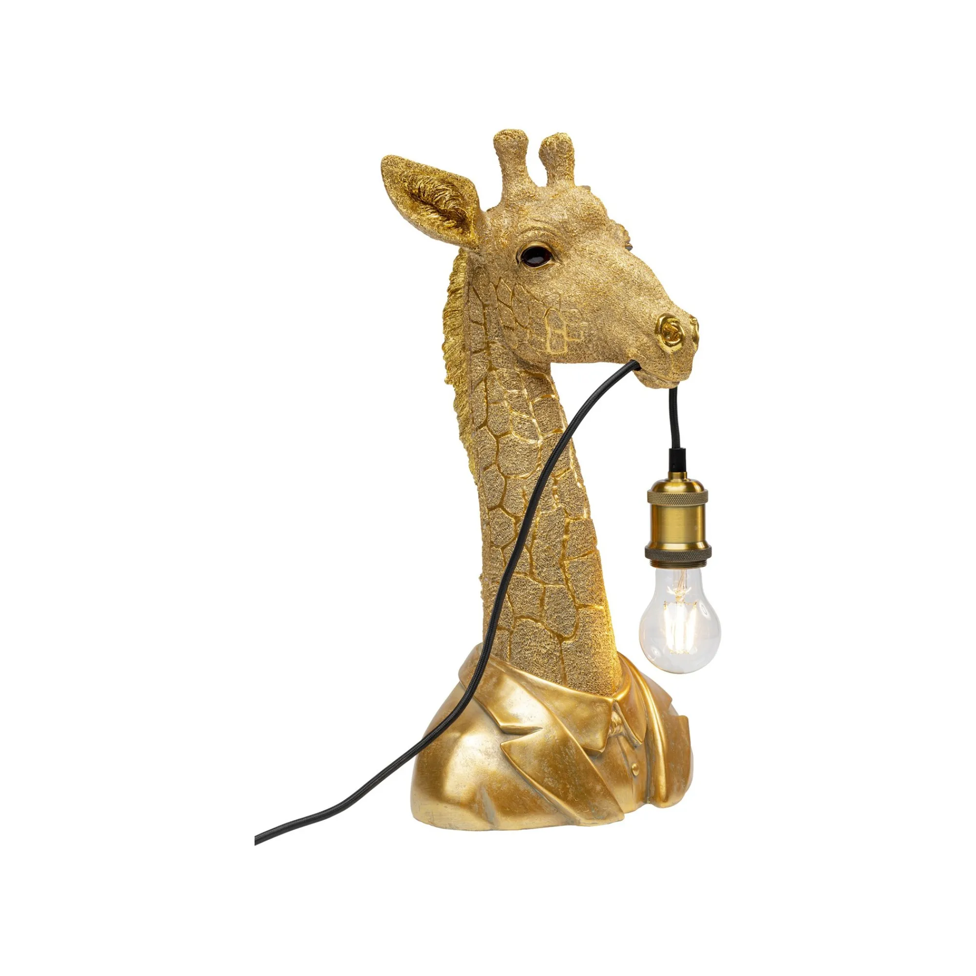 KARE Design Lampe Girafe Dorée ^ Lampe De Table