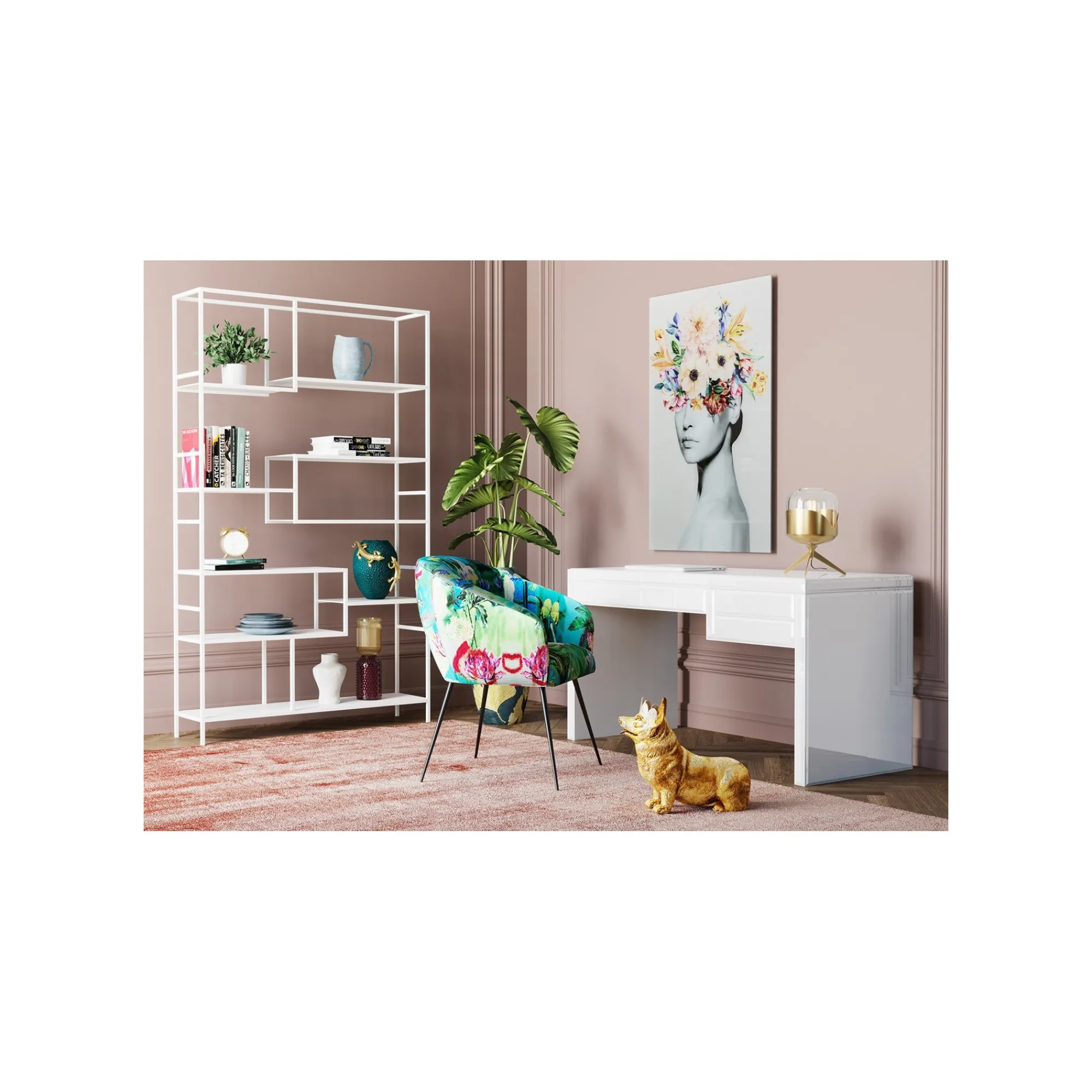 KARE Design Lampe Goblet Ball Dorée ^ Lampe De Table