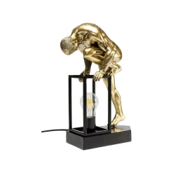 KARE Design Lampe Homme Grimpant Doré ^ Lampe De Table