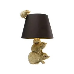 KARE Design Lampe Hérissons Dorés ^ Lampe De Table