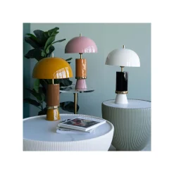 KARE Design Lampe Josy Rose Et Orange ^ Lampe De Table