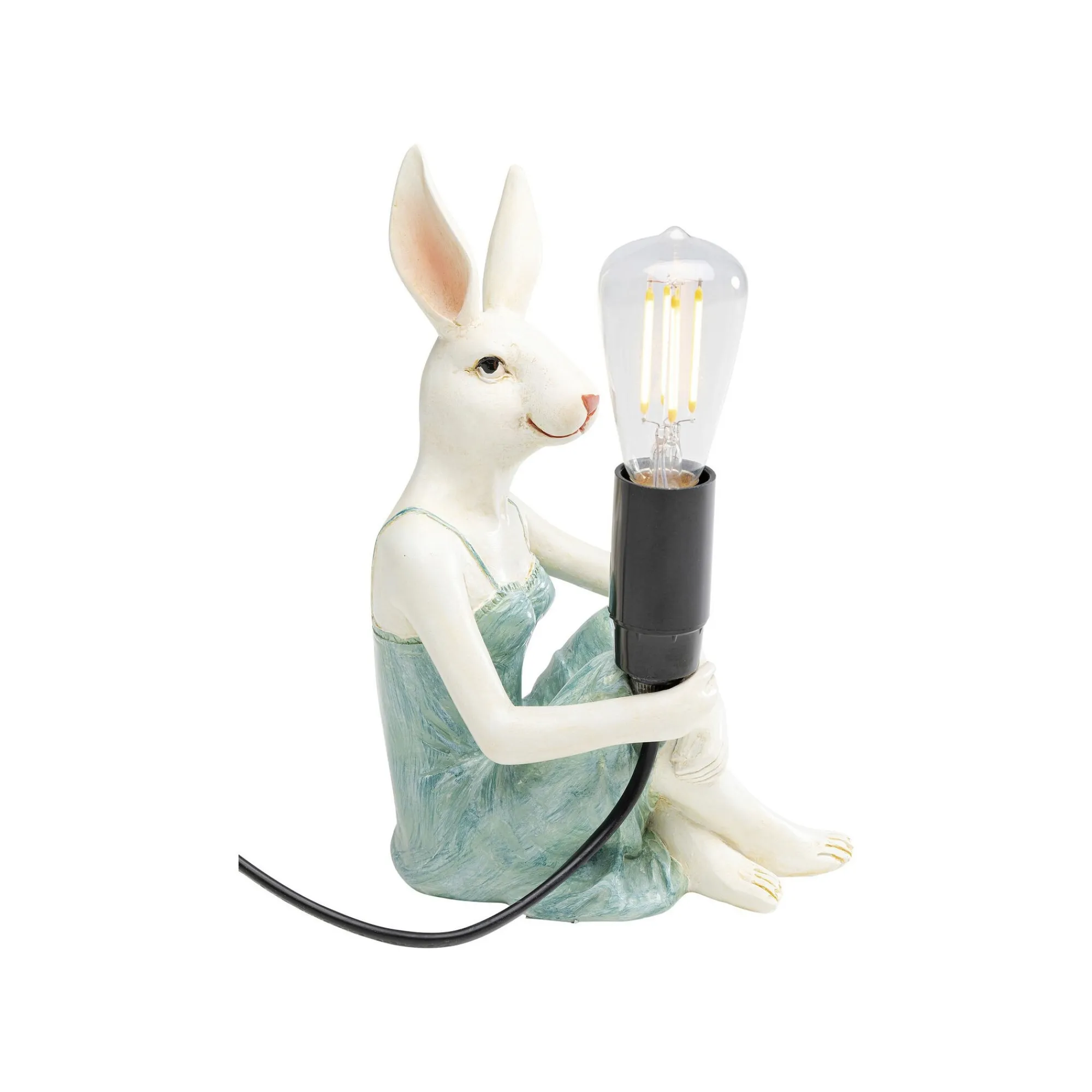 KARE Design Lampe Lapine En Robe ^ Lampe De Table