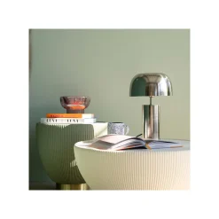 KARE Design Lampe Loungy Chromée ^ Lampe De Table