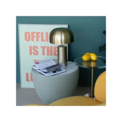 KARE Design Lampe Loungy Dorée ^ Lampe De Table