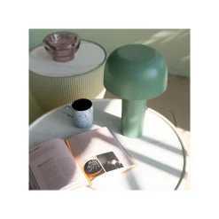 KARE Design Lampe Loungy Vert Sage ^ Lampe De Table