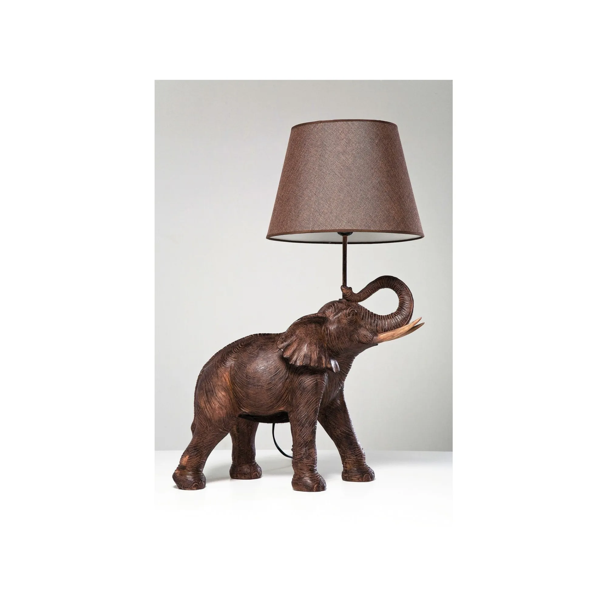 KARE Design Lampe Éléphant Marron ^ Lampe De Table