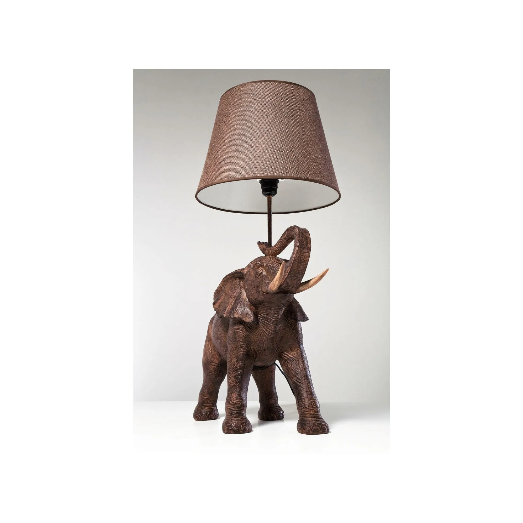 KARE Design Lampe Éléphant Marron ^ Lampe De Table