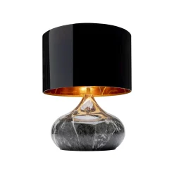 KARE Design Lampe Mamo Deluxe Grise Et Noire ^ Lampe De Table