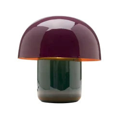 KARE Design Lampe Mushroom Duo 20cm Violette Et Verte ^ Lampe De Table